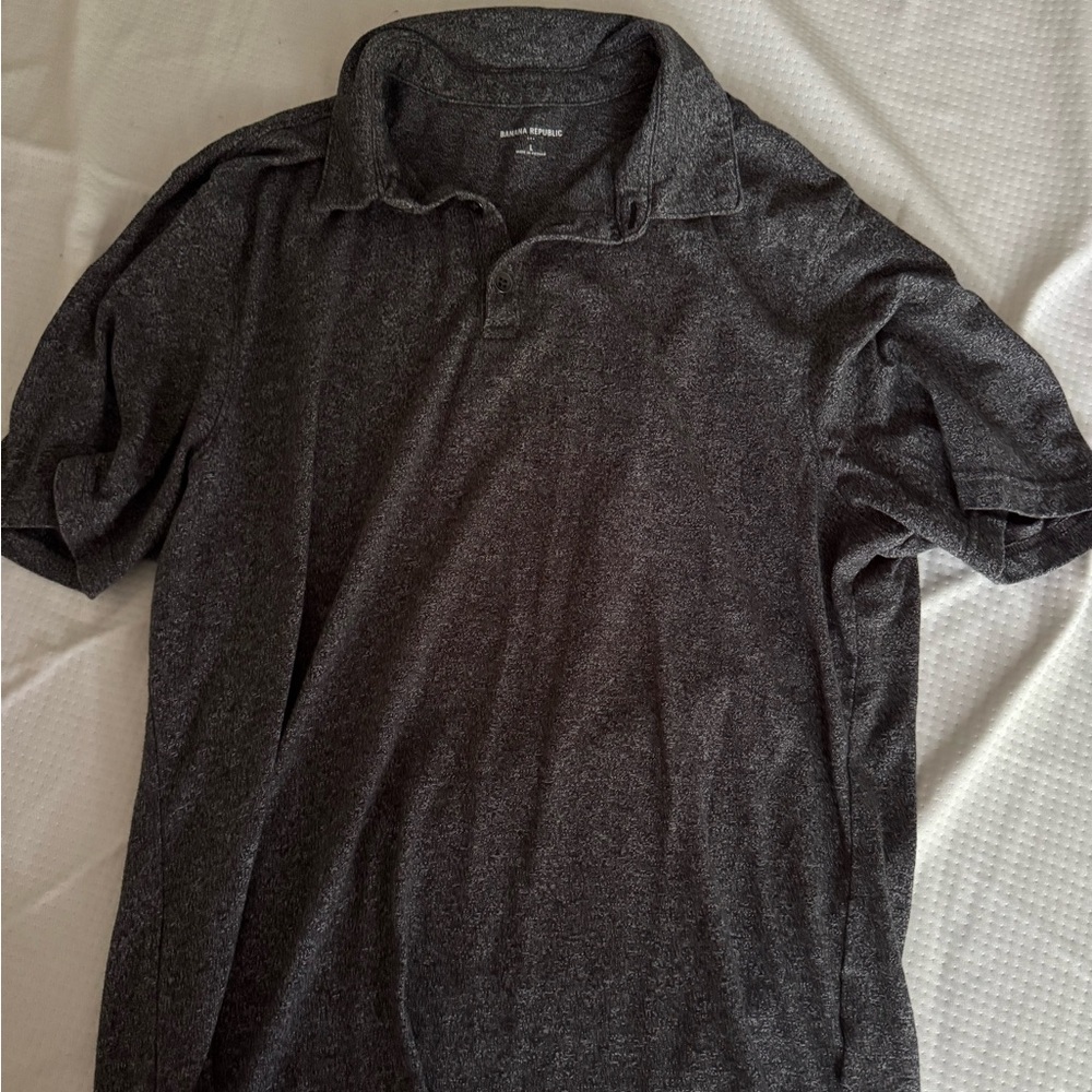 Men's Black Banana Republic Polo Shirt